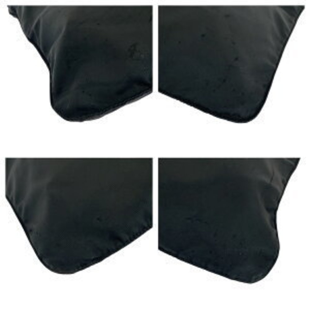 Prada Bag Black Nylon Pouch Triangular Tessuto Sh… - image 3